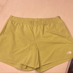 The North Face Women's Lime Athletic Shorts - worn once